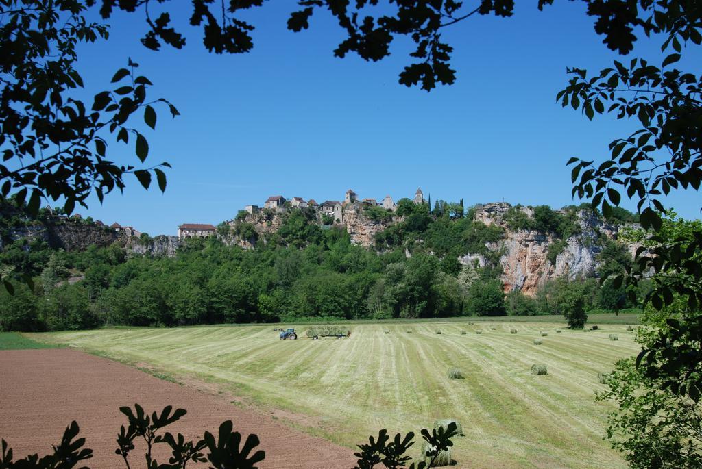 Camping De La Bonnette Caylus Exterior foto